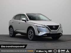 Nissan Qashqai - 1.3 MHEV Xtronic Tekna Plus | Lederen bekleding | Elektrisch voorstoelen met geheugen | BO