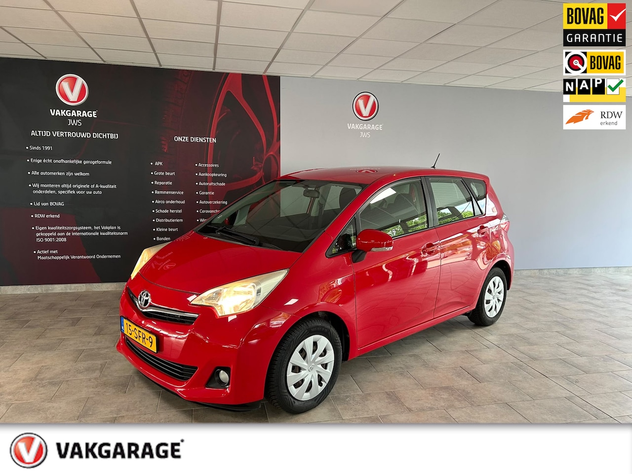 Toyota Verso S - 1.3 VVT-i Aspiration. incl beurt en garantie. - AutoWereld.nl