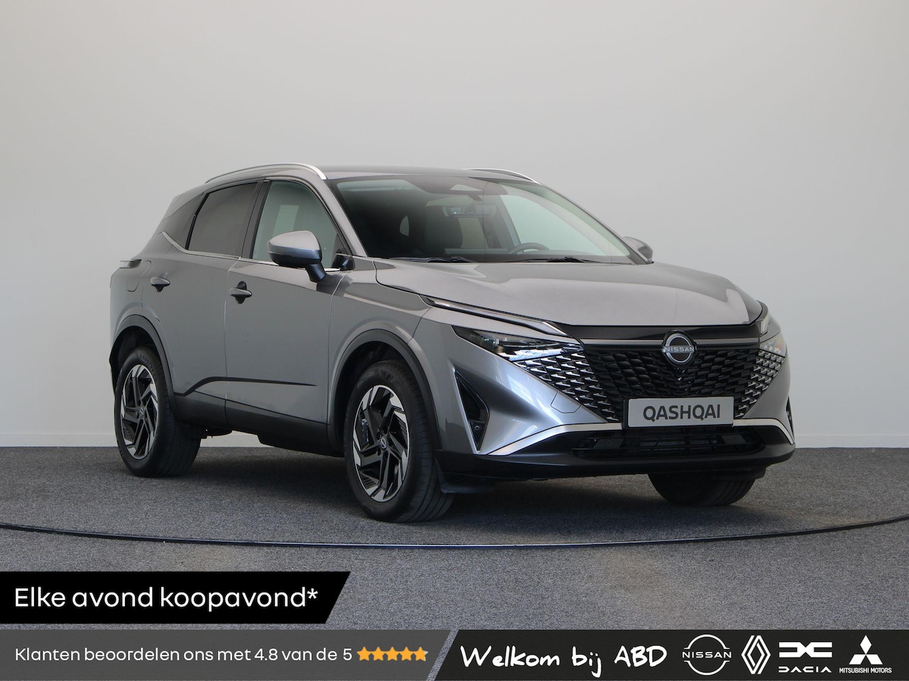 Nissan Qashqai - N-Connecta | Rondomzicht camera | Climate control | Stoel, stuur en voorruitverwarming | P - AutoWereld.nl