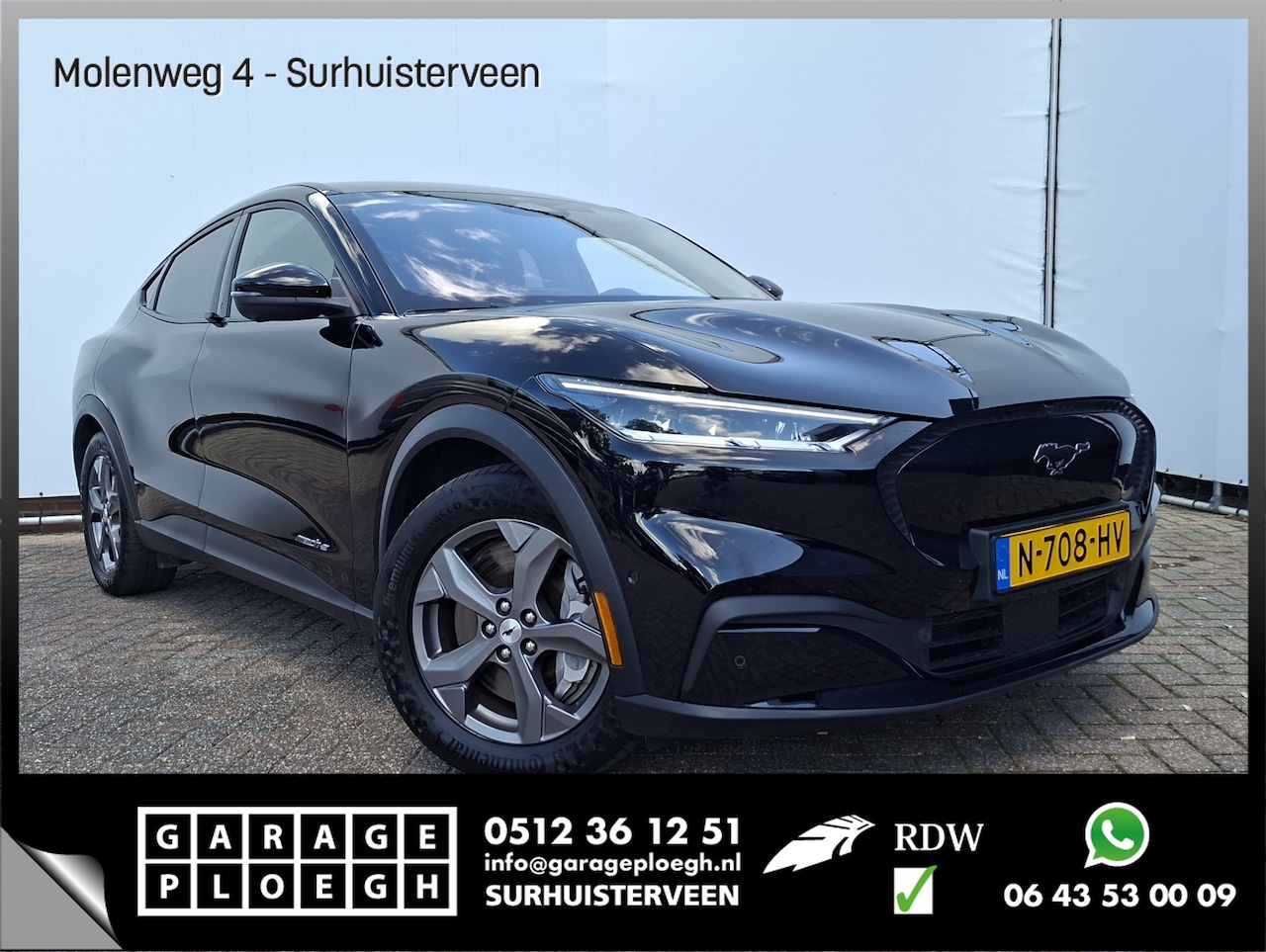 Ford Mustang Mach-E - RWD 75 kWh Technology Pack Memory Pano.dak 360° B&O LEER - AutoWereld.nl