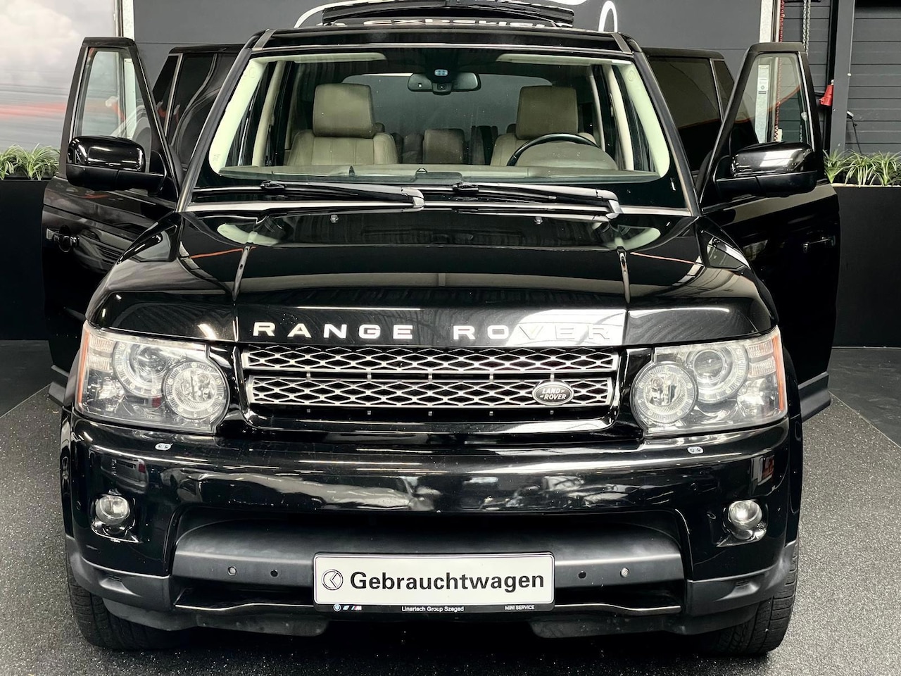Land Rover Range Rover Sport - 5.0 V8 Supercharged HSE Lux Black GLASDAK - AutoWereld.nl