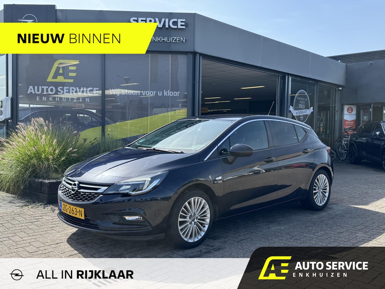 Opel Astra - 1.0 Turbo 120 Jaar Edition Rijklaar inclusief garantie en beurt incl. all season banden | - AutoWereld.nl