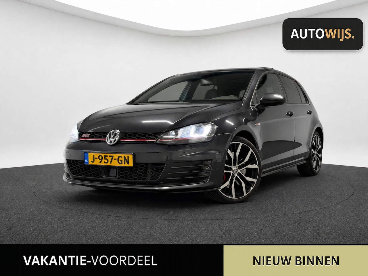 Volkswagen Golf - 2.0 TSI GTI Performance|PANO|LEDER|AUT|DYNAUDIO|KEYLESS - AutoWereld.nl