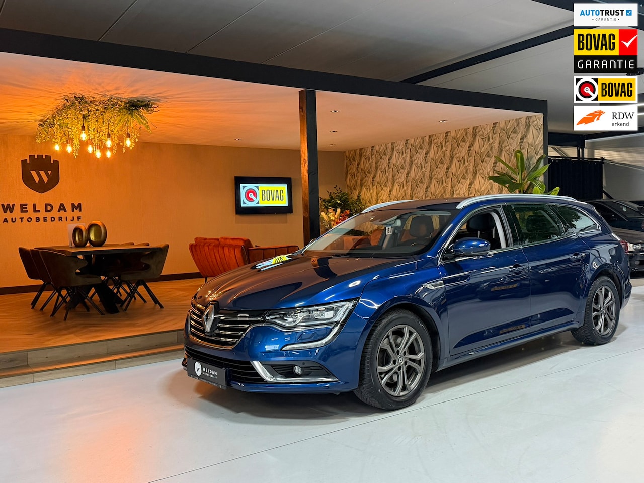 Renault Talisman - 1.8 TCe 224PK|Automaat|Leder|Navi|LED|Cruise|CarPlay|DealerOH|Garantie|Rijklaar - AutoWereld.nl