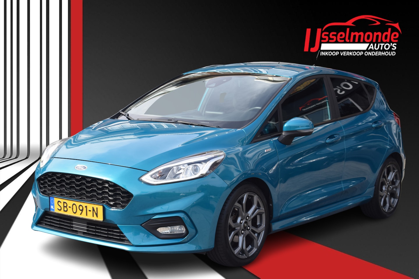 Ford Fiesta - 1.0 EcoBoost ST-Line NAP NL Auto PDC Climate Cruise - AutoWereld.nl