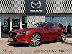 Mazda 6 Sportbreak - 2.0 SkyActiv-G 165 Exclusive-Line | MEMORY STOELEN | STOEL VENTILATIE | 360 CAMERA |