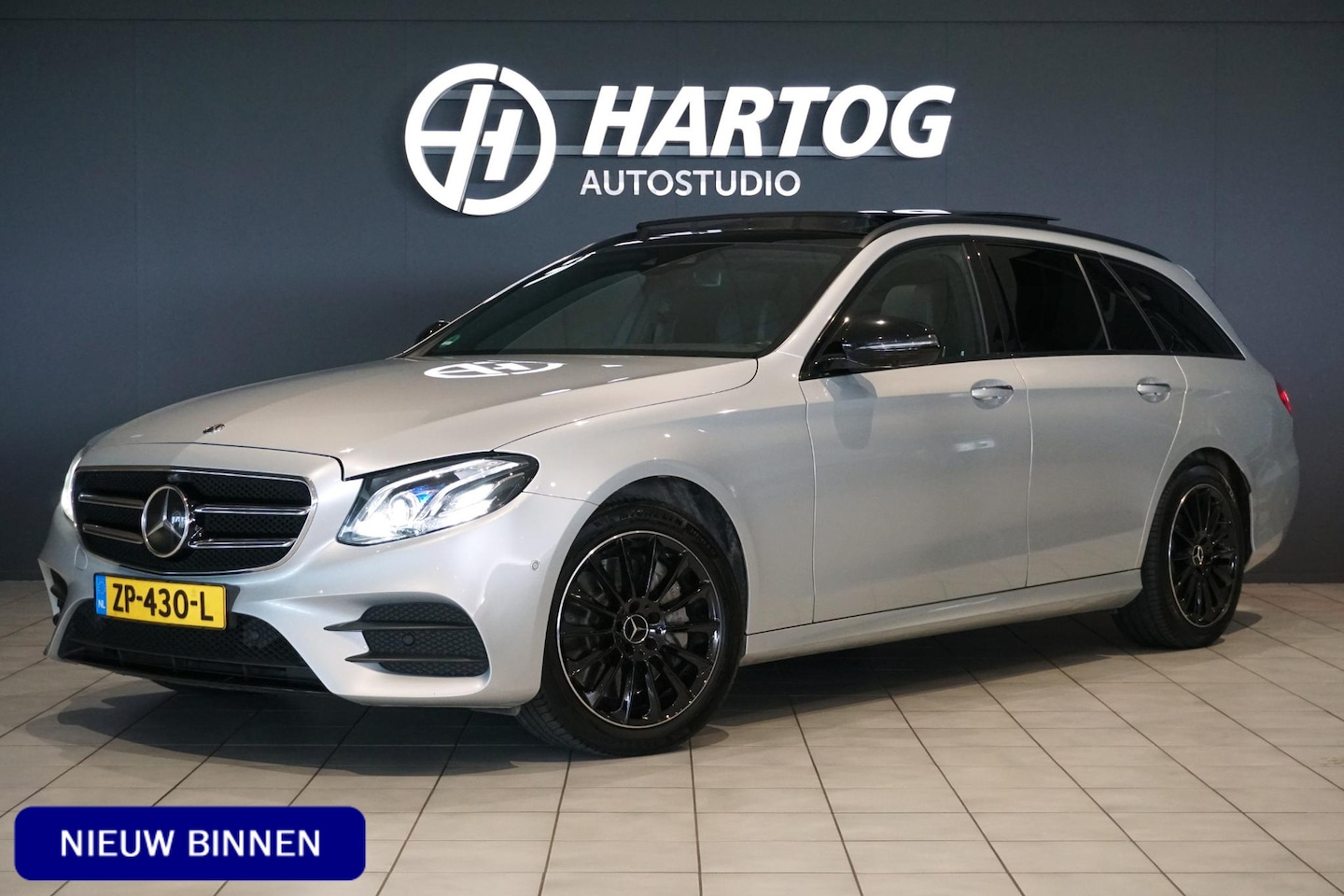 Mercedes-Benz E-klasse Estate - 400 d 4Matic Premium Plus AMG + PANO / MEMORY / BURMESTER / 360° / TREKHAAK - AutoWereld.nl