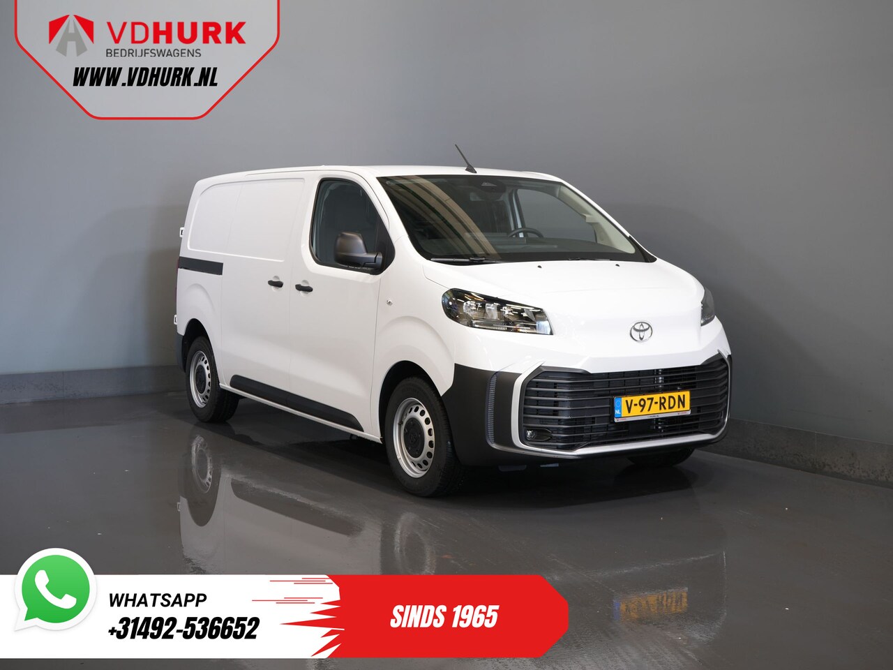 Toyota ProAce Electric Worker - e-ProAce 230 km WLTP Adapt.Cruise/ Standkachel/ Stuurverw./ Carplay/ Airco/ Camera/ PDC - AutoWereld.nl