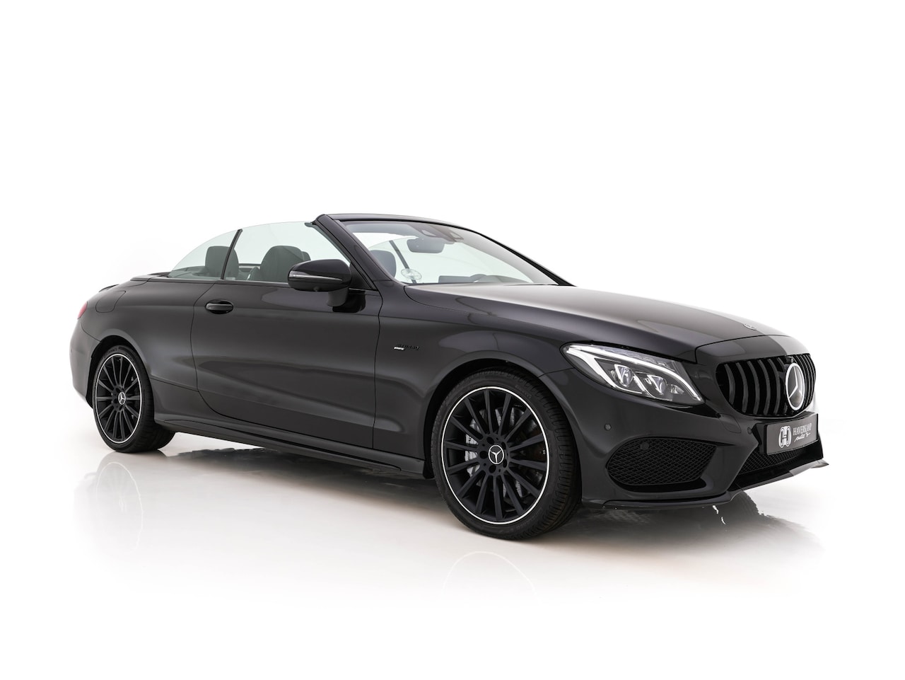 Mercedes-Benz C-klasse Cabrio - AMG 43 4MATIC Night Edition Aut. *LEDER | BURMESTER-AUDIO | FULL-LED | HEATED/VENTILATED-S - AutoWereld.nl