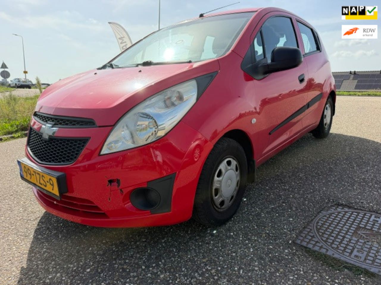 Chevrolet Spark - 1.0 16V LS Bi-Fuel Airco APK 5-27 NAP Elek.pakket - AutoWereld.nl