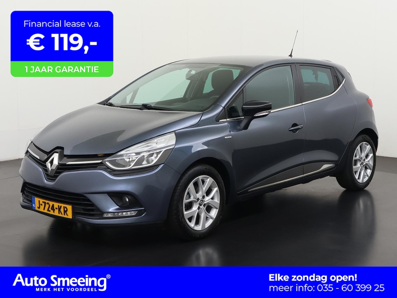 Renault Clio - 0.9 TCe Limited | Navigatie | Parkeersensor | Zondag Open! - AutoWereld.nl