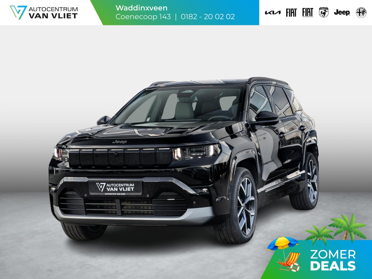 Jeep Compass - First Edition 74 kWh | Actieprijs | Adapt. Cruise | Camera | Carplay | 20" | Elektr. A-Kle - AutoWereld.nl