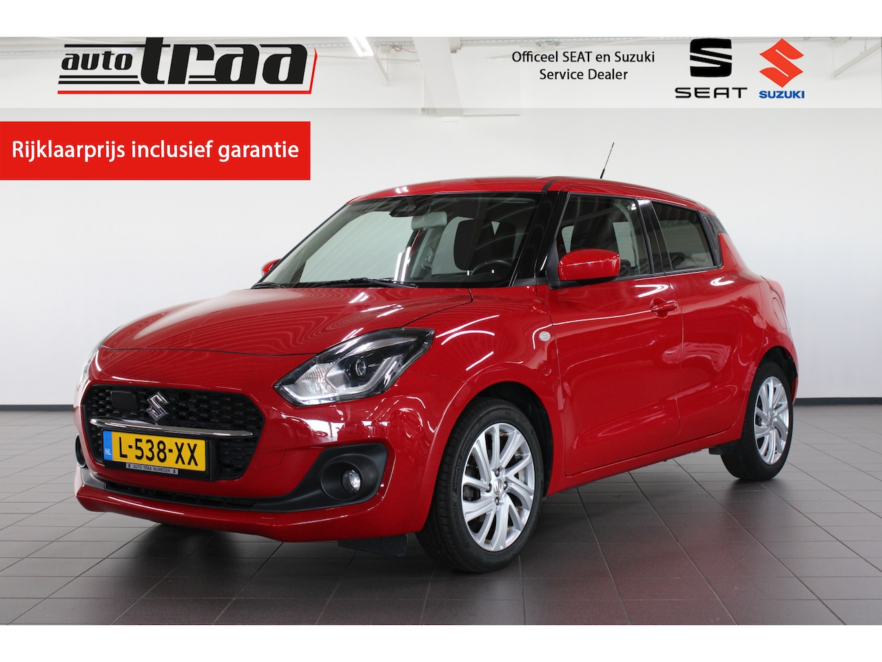 Suzuki Swift - 1.2 Select Smart Hybrid Automaat Airco / Camera / PDC / - AutoWereld.nl