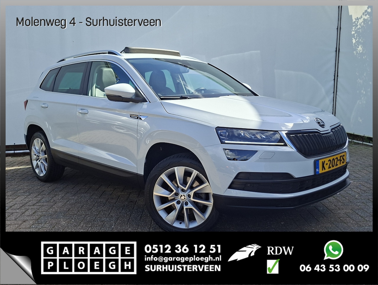 Skoda Karoq - 1.5 TSI ACT Style Pano 360° Carplay Trekhaak Business Sportline - AutoWereld.nl