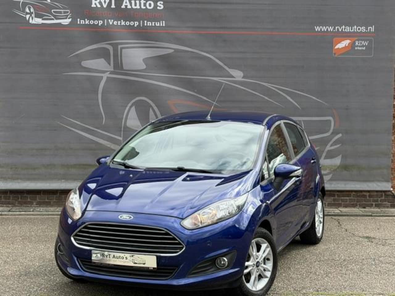 Ford Fiesta - 1.25 Style Nieuwstaat,LED,Stoelverwarming,Bleutooth,Garantie - AutoWereld.nl