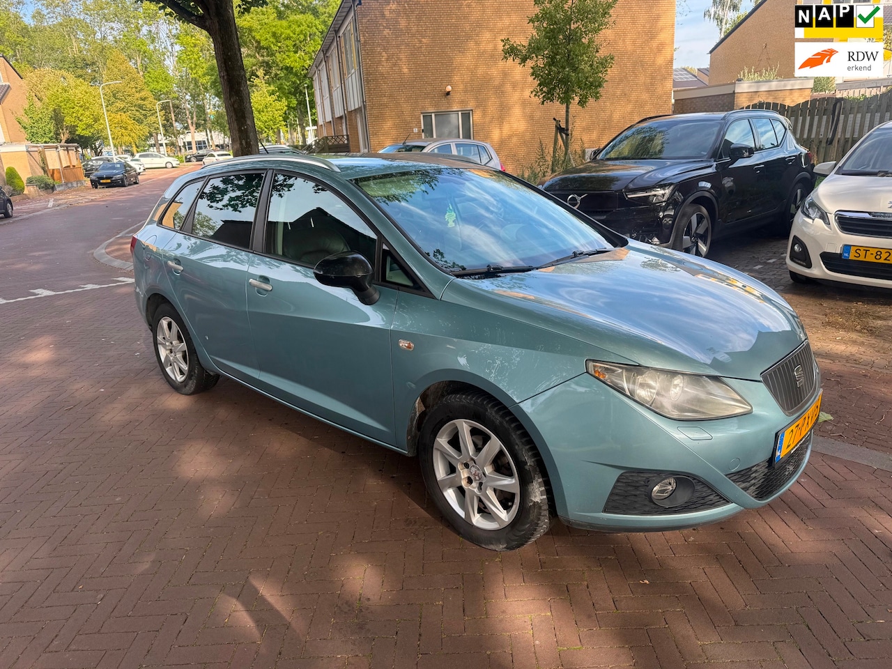 SEAT Ibiza ST - Airco / Stoelverwarming / Leer / Leuke auto - AutoWereld.nl