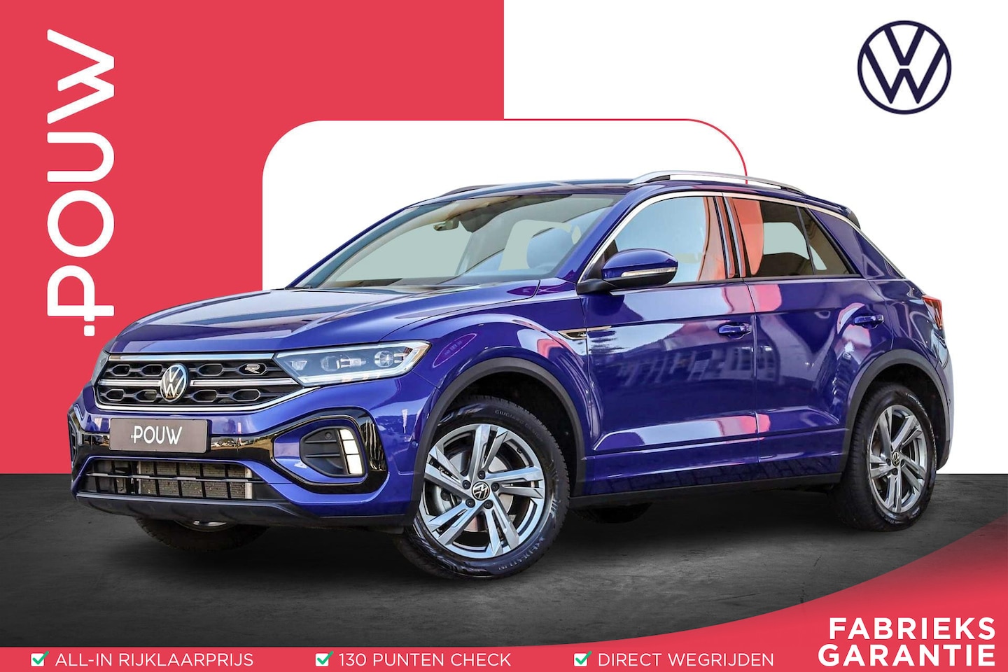 Volkswagen T-Roc - 1.5 TSI 150pk DSG R-Line Edition | Keyless | Achteruitrijcamera | IQ Matrix LED | Dashcam - AutoWereld.nl