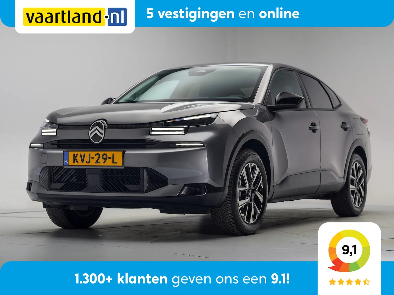Citroën Ë-C4 - Business Extended range 54 kWh [ Navi Apple/Android Clima Camera ] - AutoWereld.nl