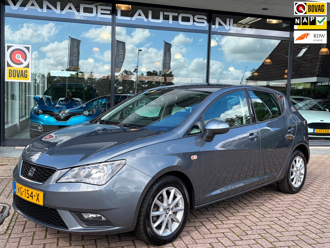 SEAT Ibiza - 1.0 EcoTSI Style Connect 5Drs Navi Cruise Airco NL-Auto NAP Dealeronderhouden! - AutoWereld.nl