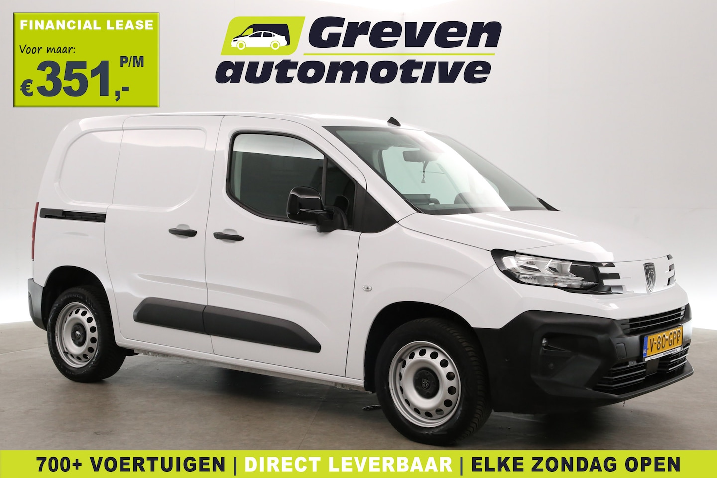 Peugeot Partner - 1.5 BlueHDi 130PK EAT8 | Automaat | Airco | Camera | Virtual | Cruise | Carplay | Navi | T - AutoWereld.nl