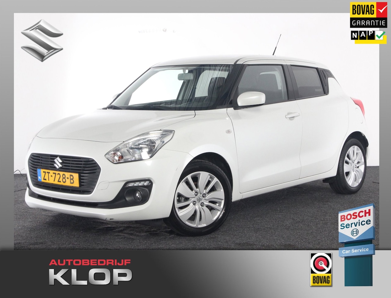 Suzuki Swift - 1.2 Select | parelmoer wit | navigatie | camera - AutoWereld.nl