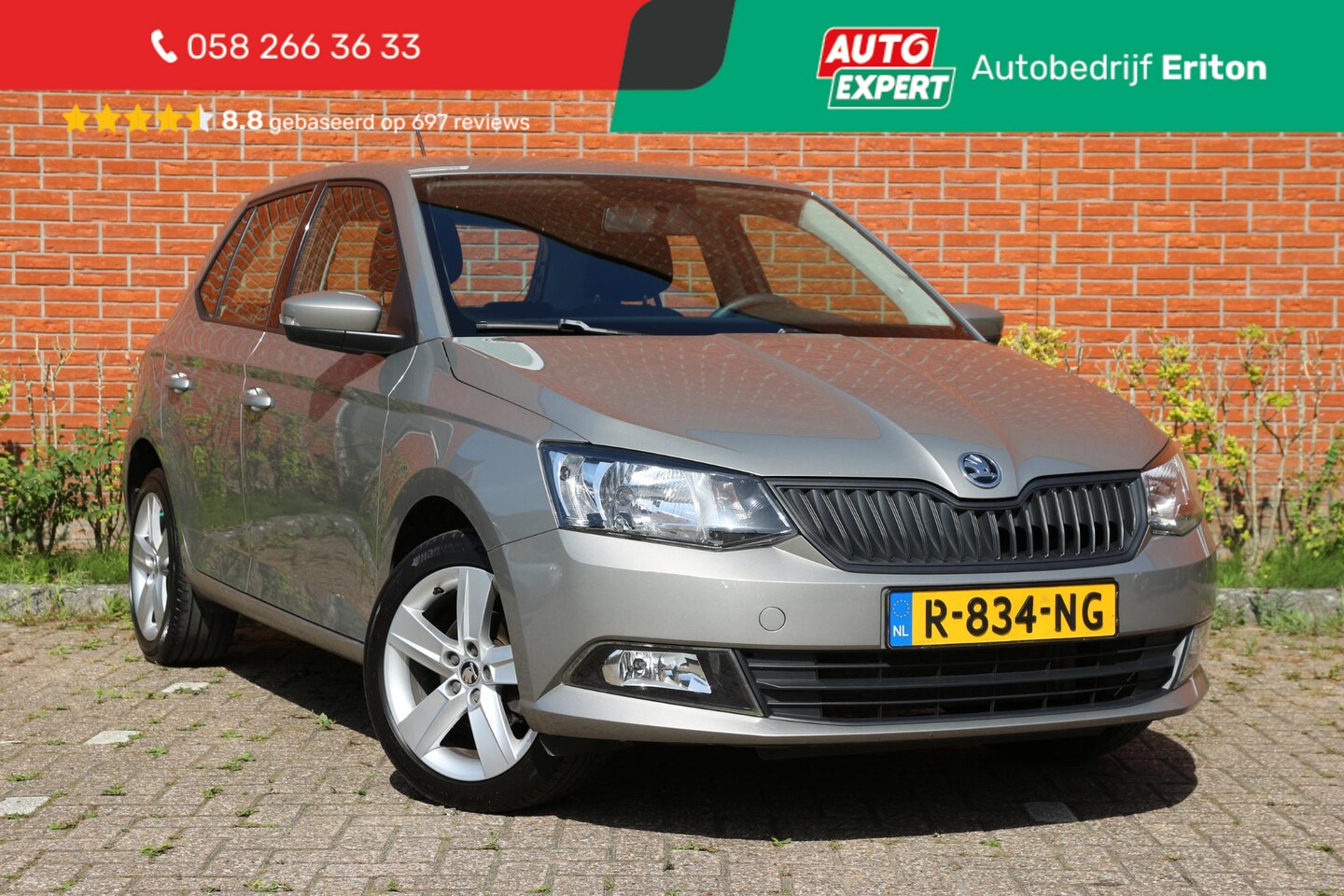 Skoda Fabia - 1.0 Active | 5 deuren | Airco | Elek. ramen | Parkeersensoren | Lichtmetalen velgen | Cent - AutoWereld.nl