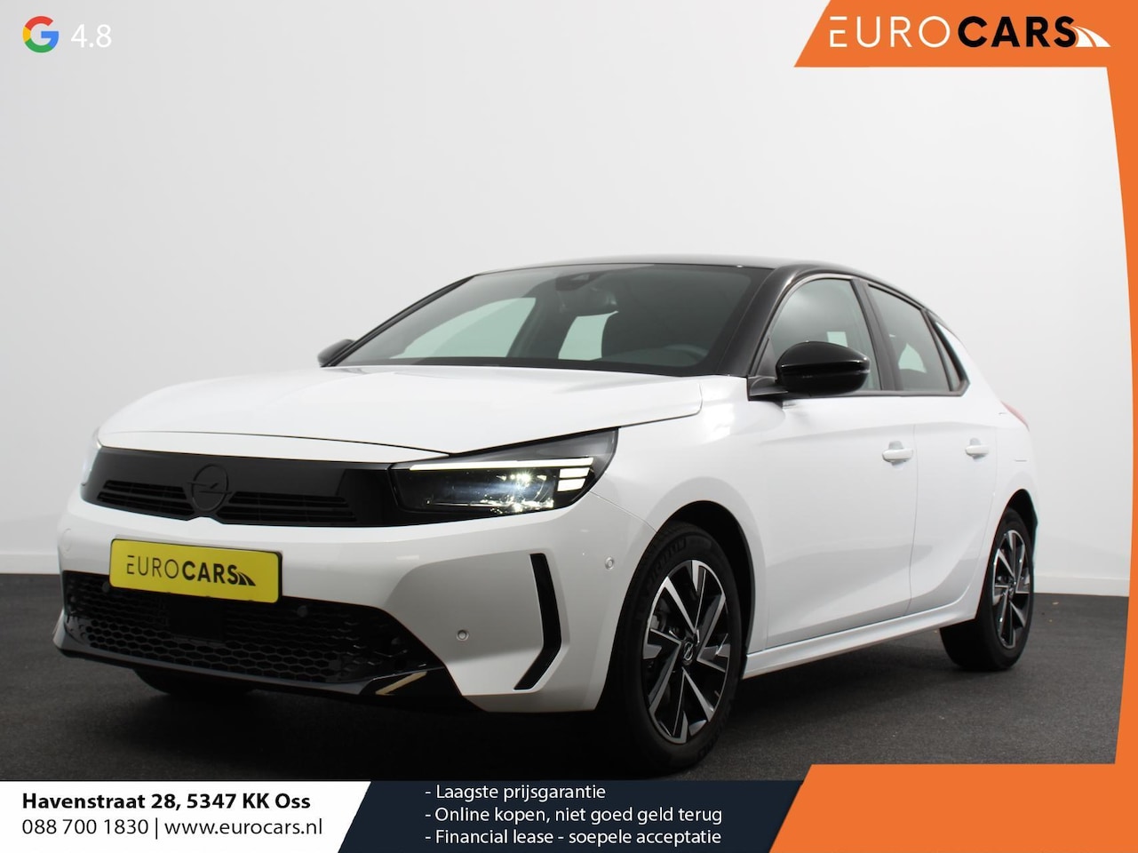 Opel Corsa - 1.2 Turbo 100pk Automaat Hybrid GS-Line Navigatie Apple Carplay/Android Auto Digitale Cock - AutoWereld.nl
