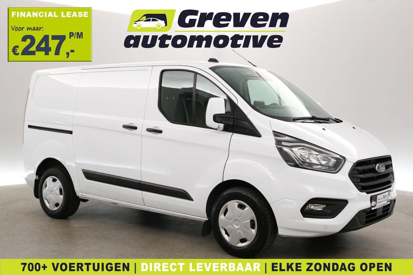 Ford Transit Custom - 2.0 TDCI L1H1 | Automaat | Airco | Camera | 3 Zits | Cruise | Carplay | Trekhaak - AutoWereld.nl