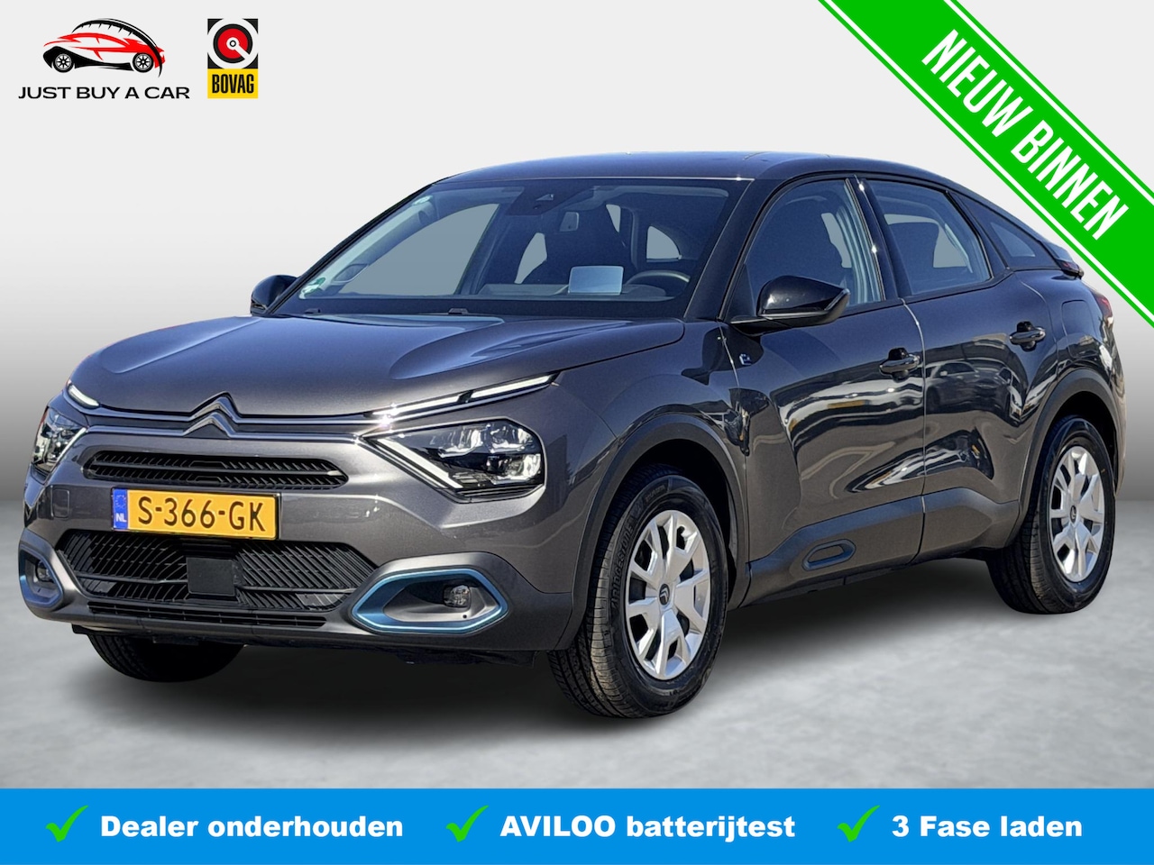 Citroën Ë-C4 - Feel Pack 50 kWh SoH 96,3% | Winter Pakket | 3 Fase | Warmtepomp | Dealergarantie | Dealer - AutoWereld.nl