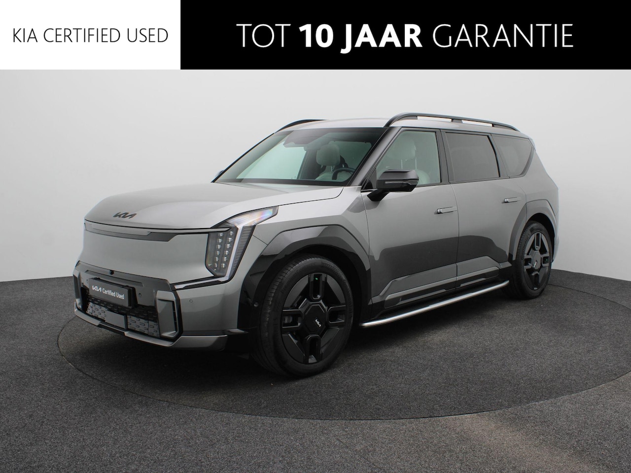 Kia EV9 - GT-Line AWD 6p. 99.8 kWh | Pano Dak | 6 Persoons | Leder | Clima voor + achter | Side Bars - AutoWereld.nl