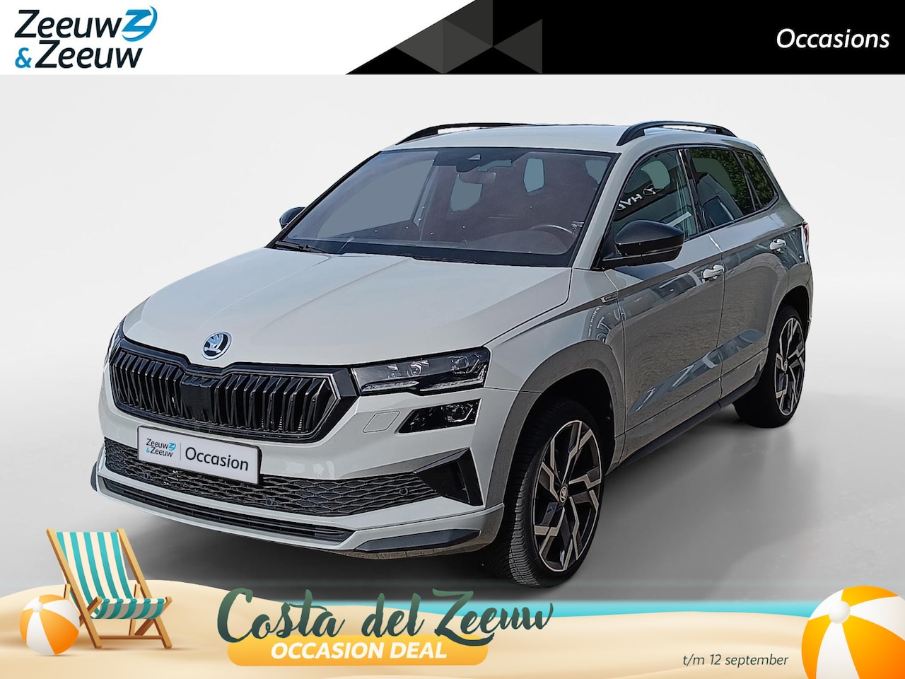 Skoda Karoq - 1.5 TSI ACT Sportline Business | Apple Carplay/Android Auto | Elektrische achterklep | Air - AutoWereld.nl