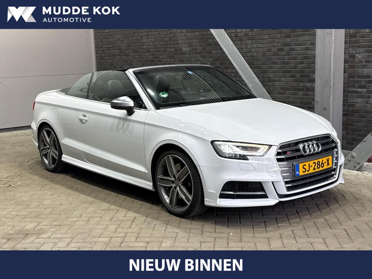 Audi A3 Cabriolet - 2.0 TFSI S3 Quattro Pro Line Plus | Leder/Alcantara | Matrix LED | Stoel + Nekverwarming | - AutoWereld.nl