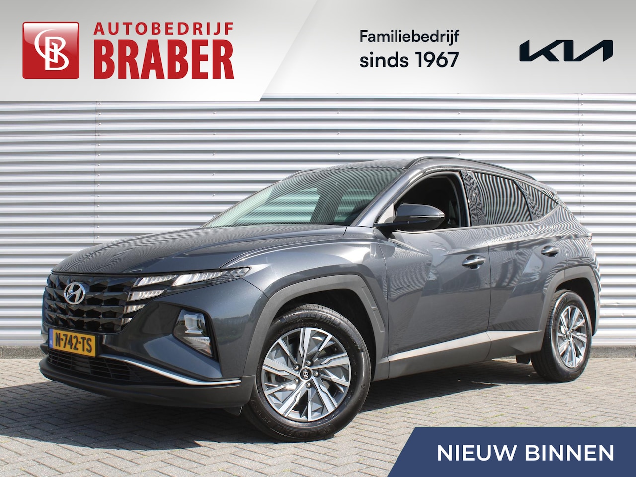 Hyundai Tucson - 1.6 T-GDI HEV i-Motion | BTW Auto | Automaat | Apple CarPlay | Trekhaak | Clima | Cruise | - AutoWereld.nl