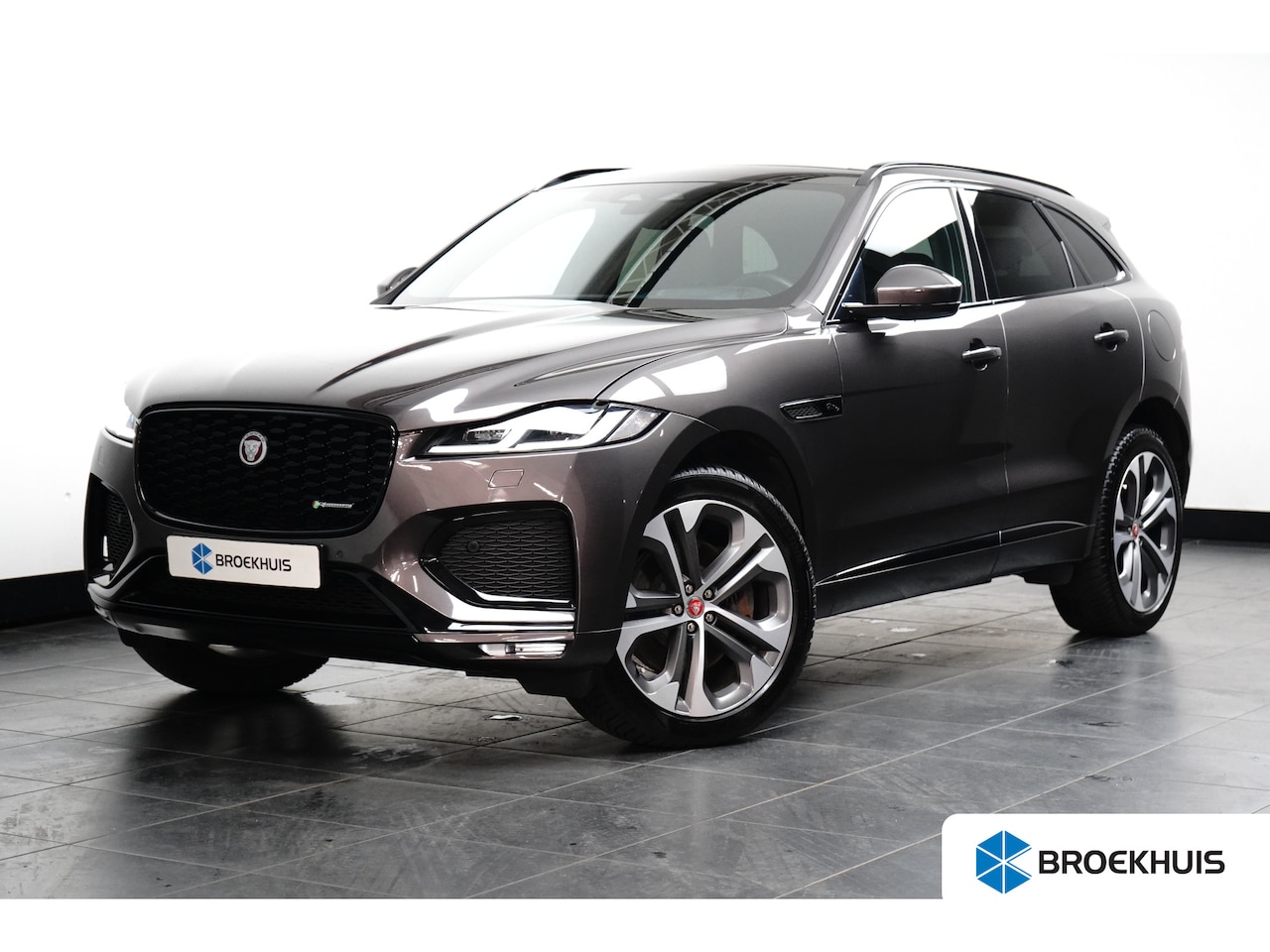 Jaguar F-Pace - 2.0 P400e PHEV R-Dynamic HSE l Schaalstoelen l Meridian Sound l Head up d. l Stoelventilat - AutoWereld.nl