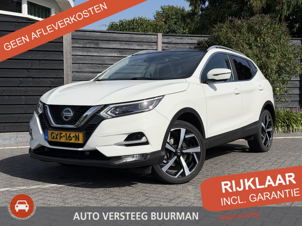 Nissan Qashqai - Premium Edition 1.3 DIG-T 140PK Navigatie, Rondomzichtcamera, Keyless, Stoelverwarming, Pa - AutoWereld.nl