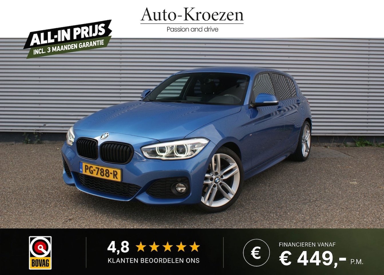BMW 1-serie - 118i | M Pakket | Facelift Model | Led | Navigatie | - AutoWereld.nl