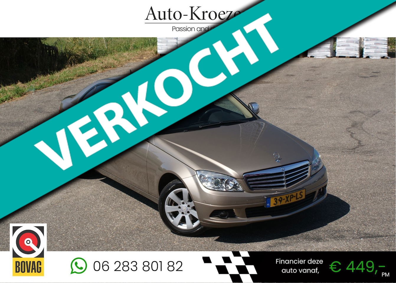Mercedes-Benz C-klasse - 200 K | Orgineel NL | Cruise control |Trekhaak - AutoWereld.nl