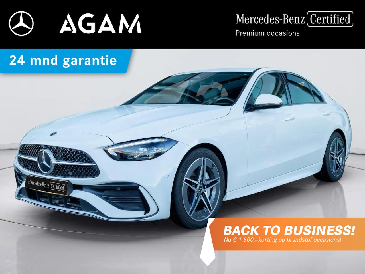 Mercedes-Benz C-klasse - Limousine 180 AMG Line - AutoWereld.nl