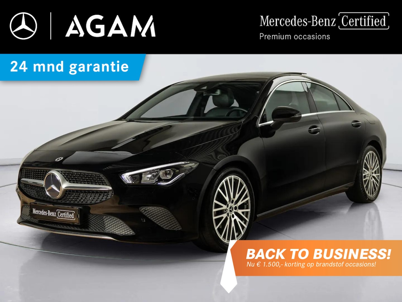 Mercedes-Benz CLA-Klasse - Coupé 180 Business Solution Luxury Panorama dak - AutoWereld.nl
