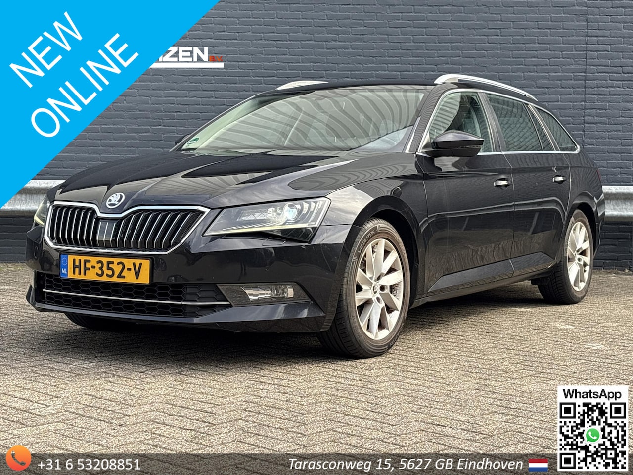 Skoda Superb Combi - 1.6 TDI Ambition Business | € 6.400,- NETTO! | Climate | Cruise | Navi | PDC | - AutoWereld.nl