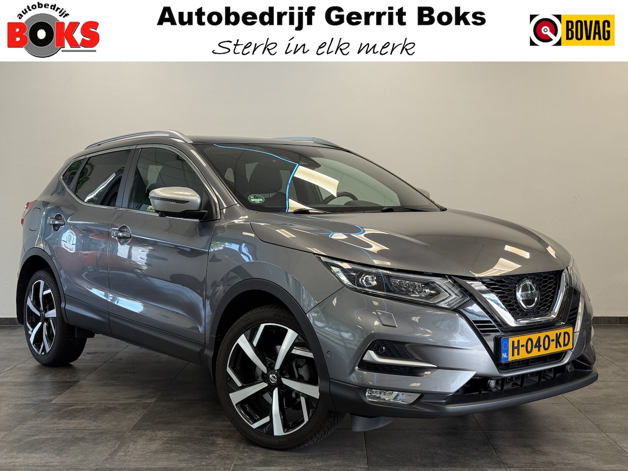 Nissan Qashqai - 1.3 DIG-T Tekna + Panoramadak Full-led Leder - AutoWereld.nl