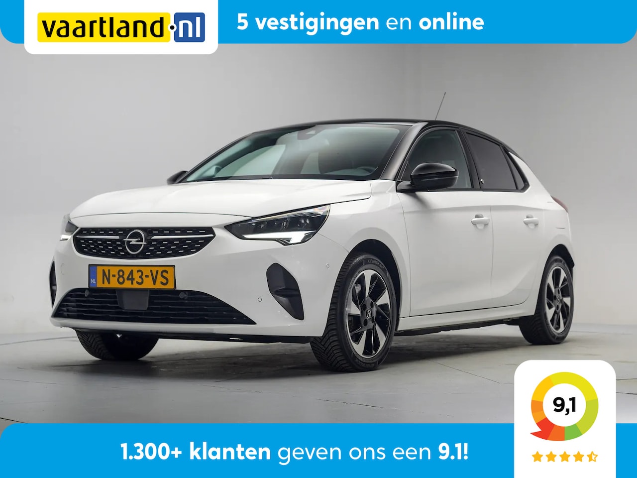 Opel Corsa-e - Business Edition 1 Fase 50 kWh [ Navi Apple/Android Camera Clima Stoelverwarming ] - AutoWereld.nl