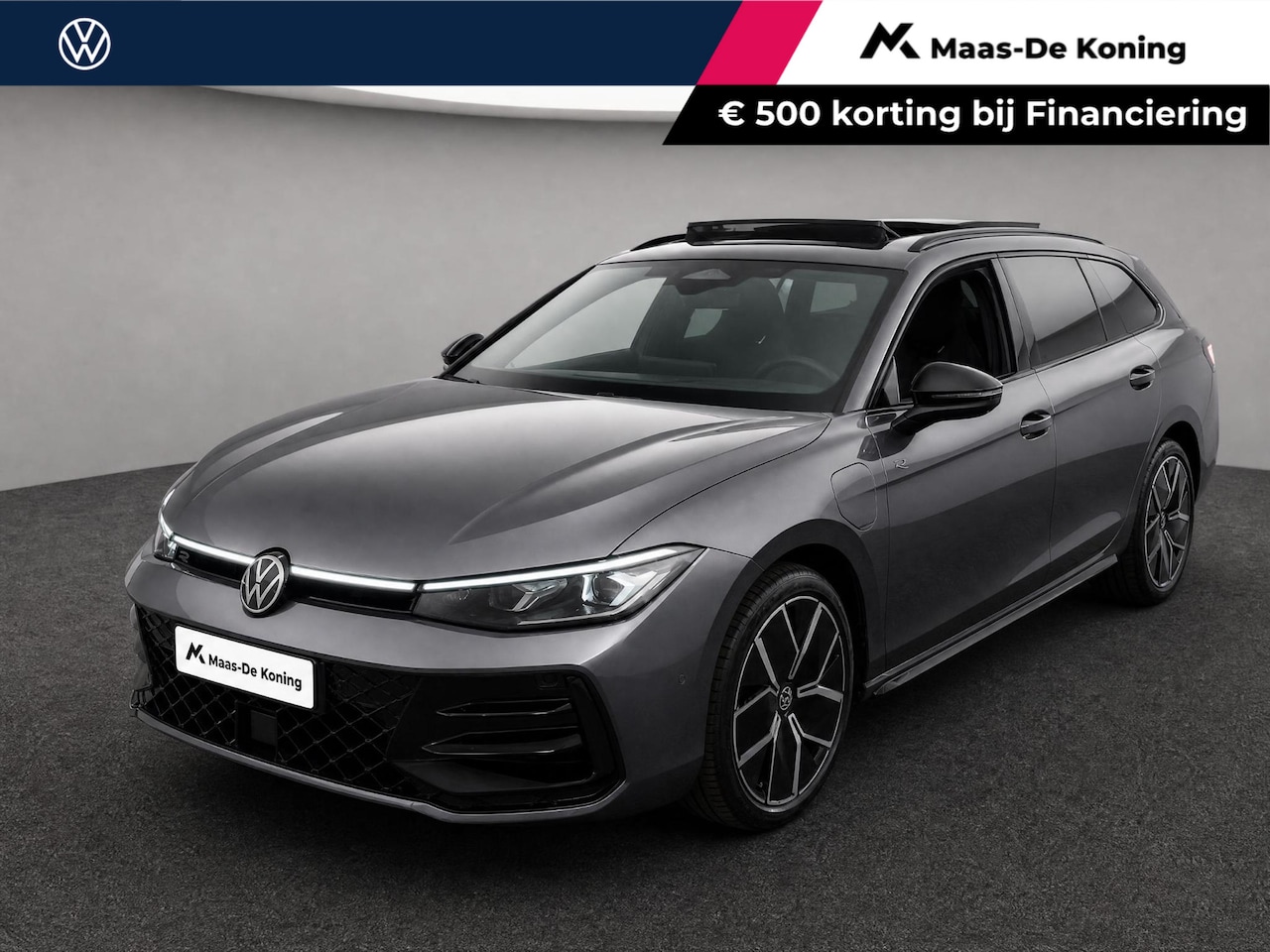 Volkswagen Passat Variant - 1.5eHybrid 200kW/272PK R-Line Black Style · Panoramadak · Leder · Trekhaak · 360°Camera · - AutoWereld.nl
