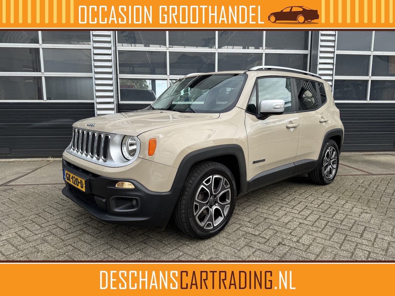 Jeep Renegade - 1.4 141 PK MultiAir Limited Pano-dak Camera Leder Climate - AutoWereld.nl