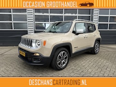 Jeep Renegade - 1.4 141 PK MultiAir Limited Pano-dak Camera Leder Climate
