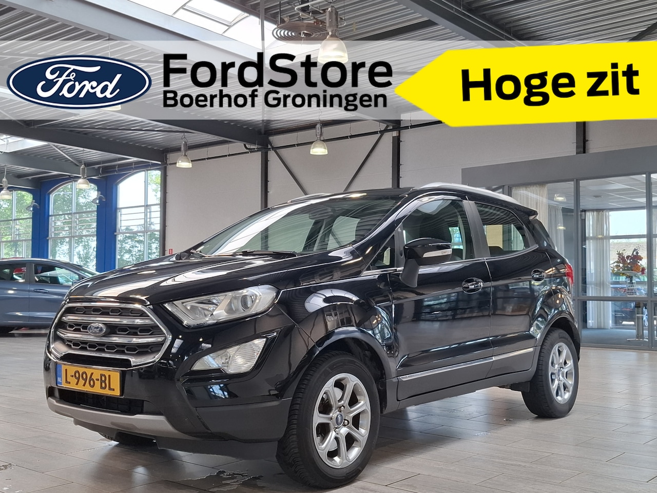 Ford EcoSport - EcoBoost 100 pk Titanium | Navi | Clima | Cruise | Parkeersens. | Apple Carplay | 16" LMV - AutoWereld.nl
