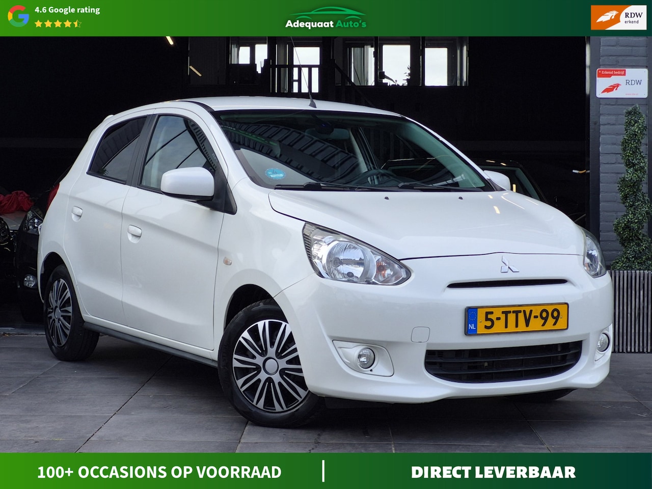 Mitsubishi Space Star - 1.2 Invite|Automaat|Airco|1e Eig|NAP| - AutoWereld.nl