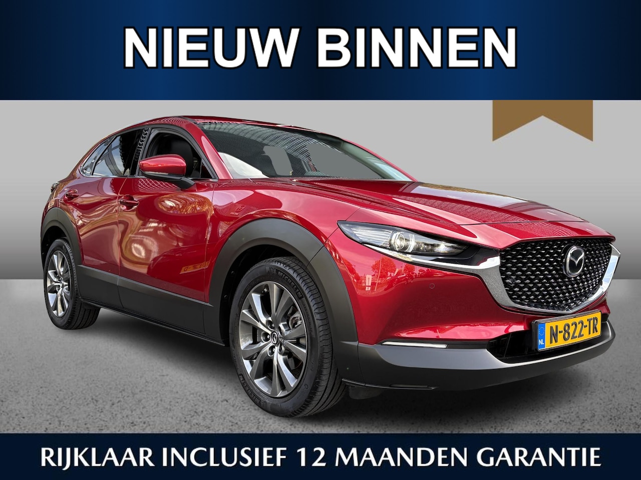 Mazda CX-30 - 2.0 e-SkyActiv-X M Hybrid Luxury 1e Eigenaar | Dealer onderhouden | Schuif/kanteldak | Afn - AutoWereld.nl