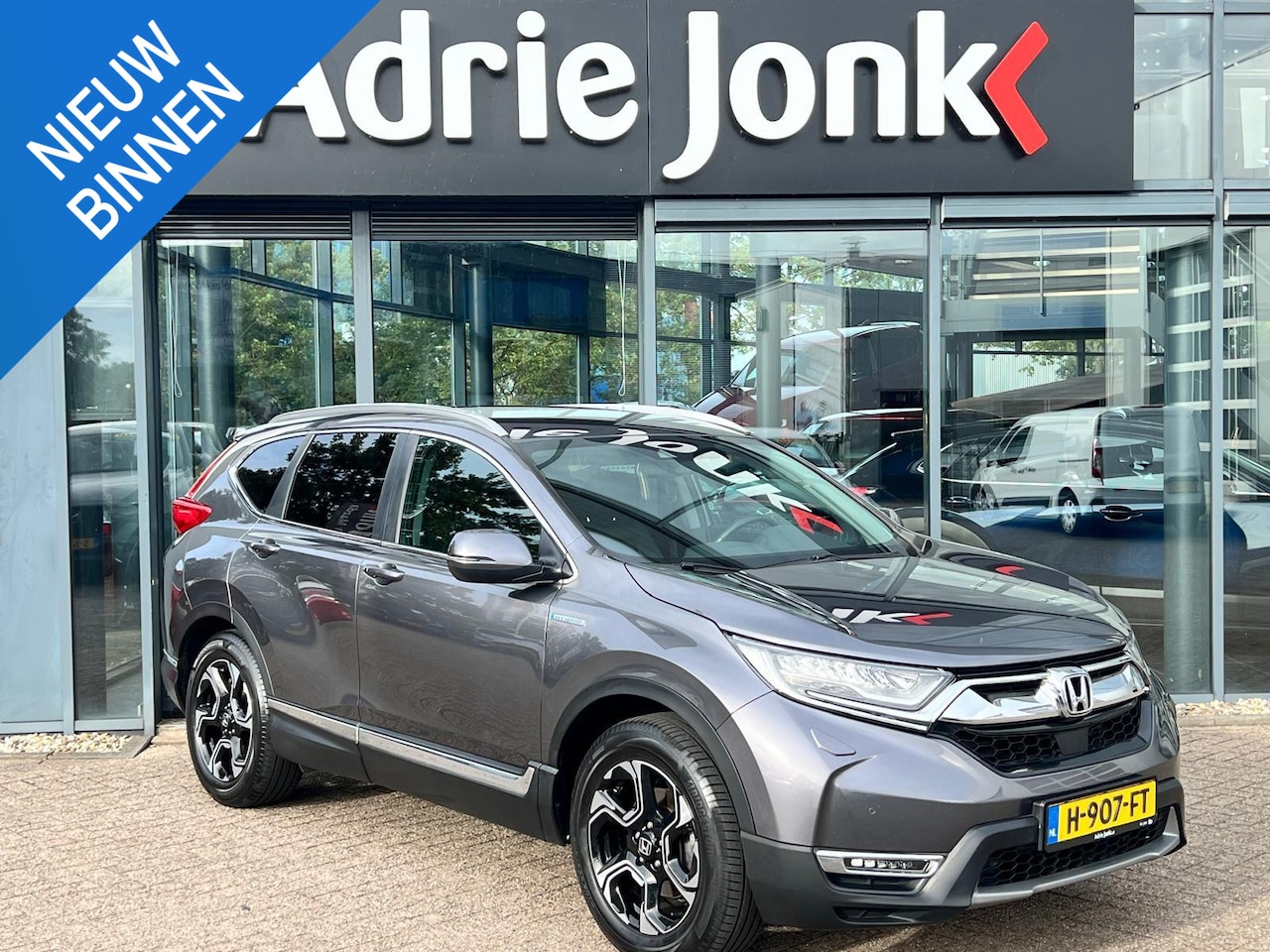 Honda CR-V - 2.0 Hybrid Lifestyle AUTOMAAT | TREKHAAK | HYBRIDE | A.CAMERA | LEDER | STOEL VERWARMING | - AutoWereld.nl
