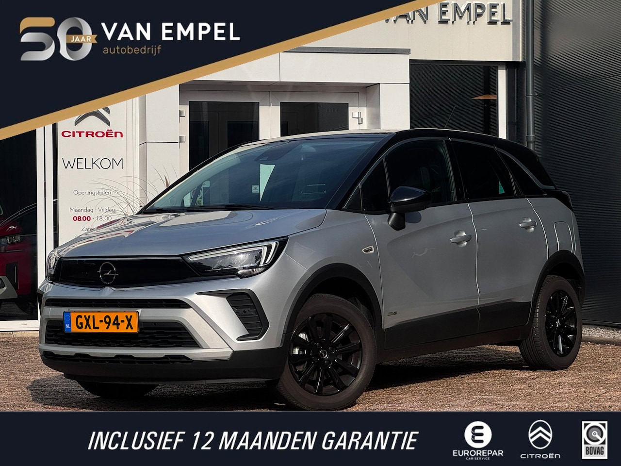 Opel Crossland - 1.2 Turbo Level 3 | Camera | Stoelverwarming | PDC voor + achter | Navigatie by App | Clim - AutoWereld.nl